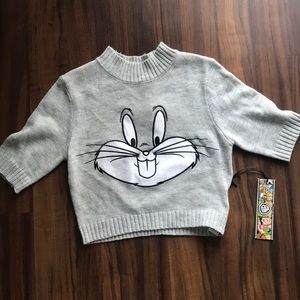 BRAND NEW WarnerBrosxForever21 Bugs Bunny Crop Top